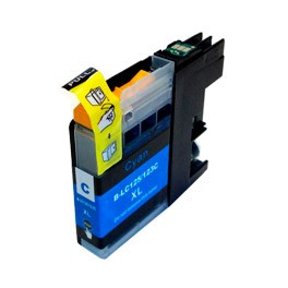 Compatible Cartridge Brother LC-121 / LC-123 C + Chip (Cyan)